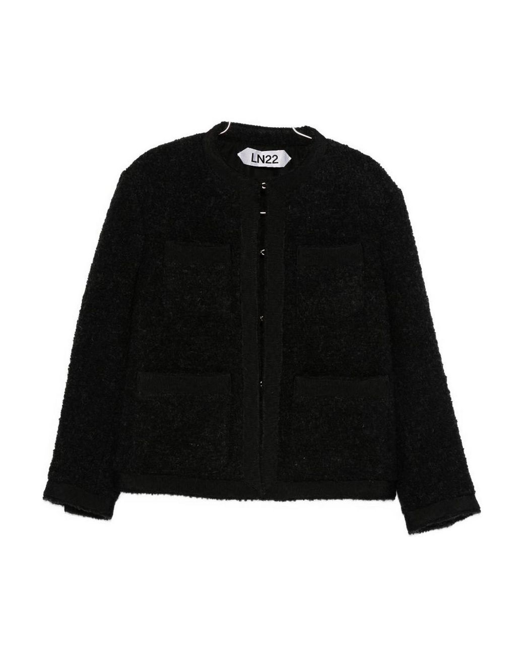 LN22 Black Wool Jacket