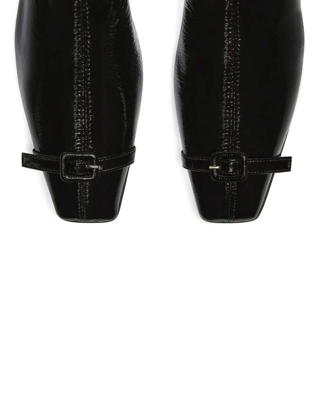 Courreges Black CourrÈ Ges Naplak Boot
