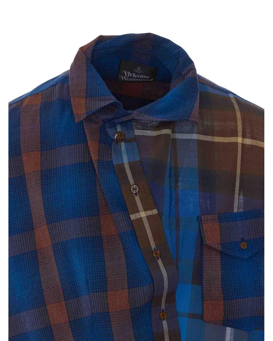 Vivienne Westwood Blue Shirt for men