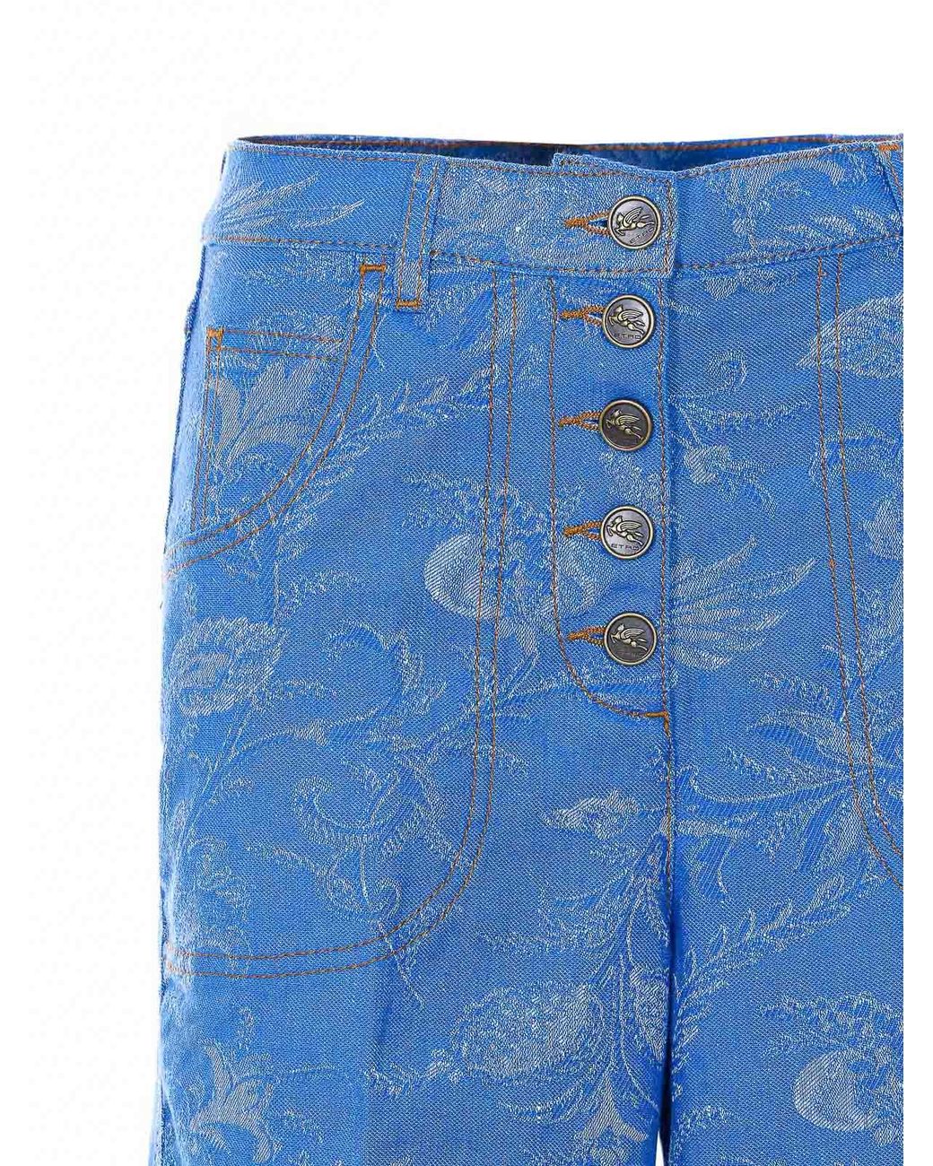 Vaqueros Rectos Etro de color Blue