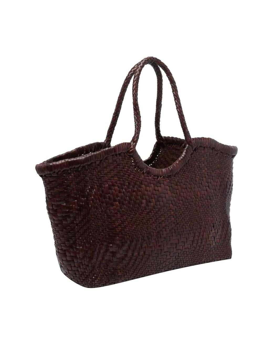 Dragon Diffusion Brown Nantucket Optical Shoulder Bag