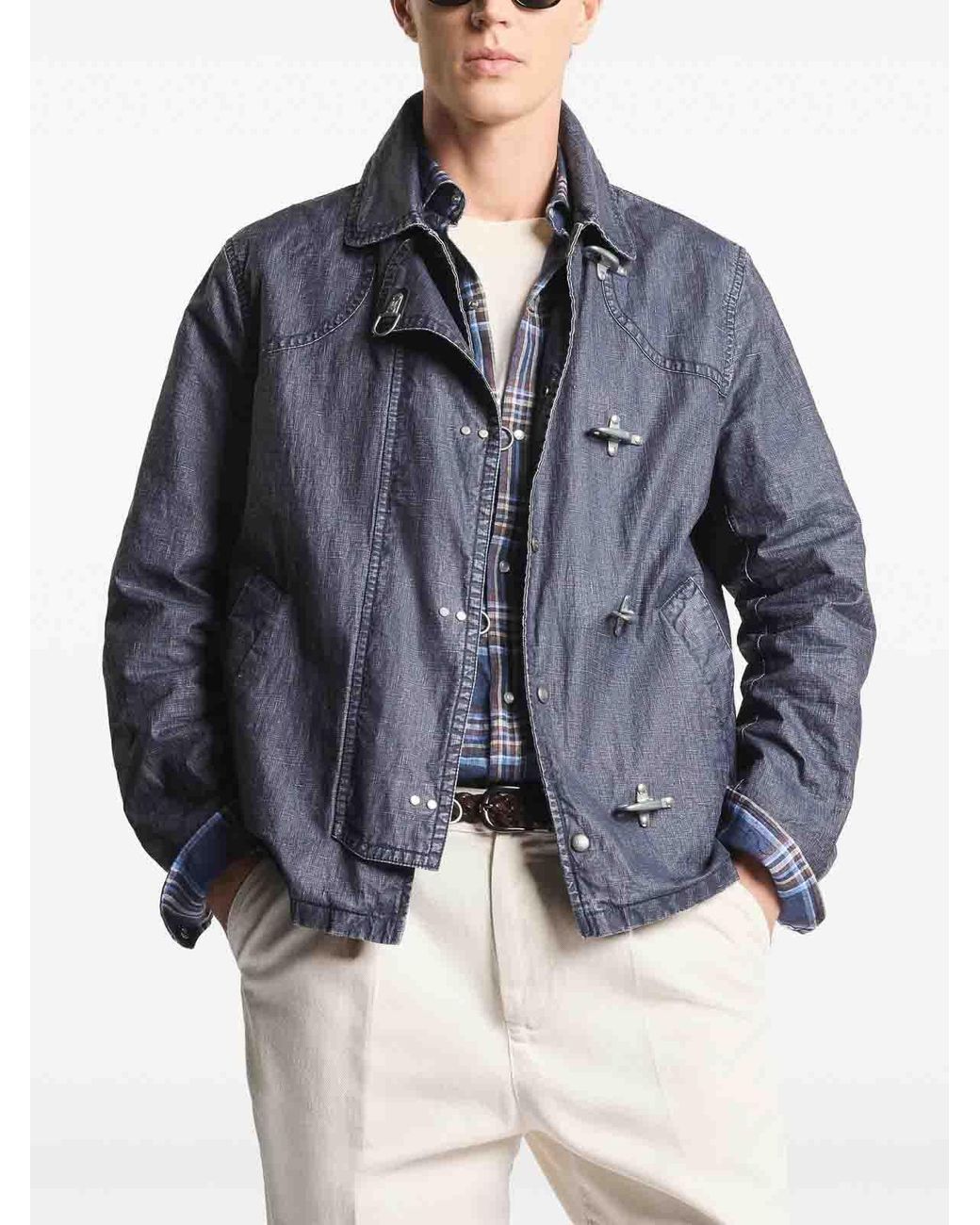 Fay Blue Jacket for men
