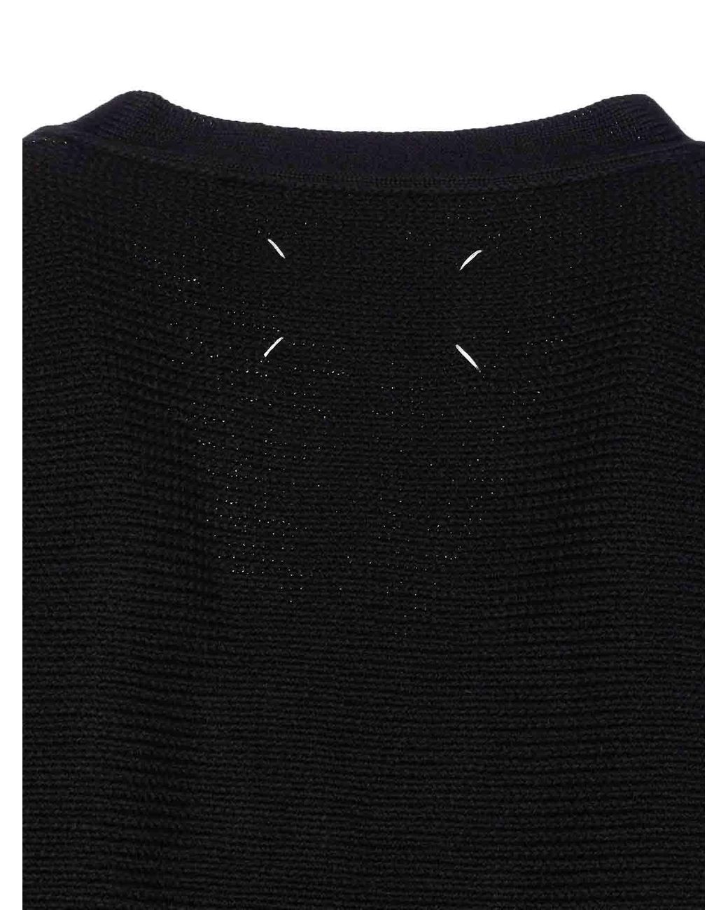 Maison Margiela Blue Cardigan Buttons Closure for men