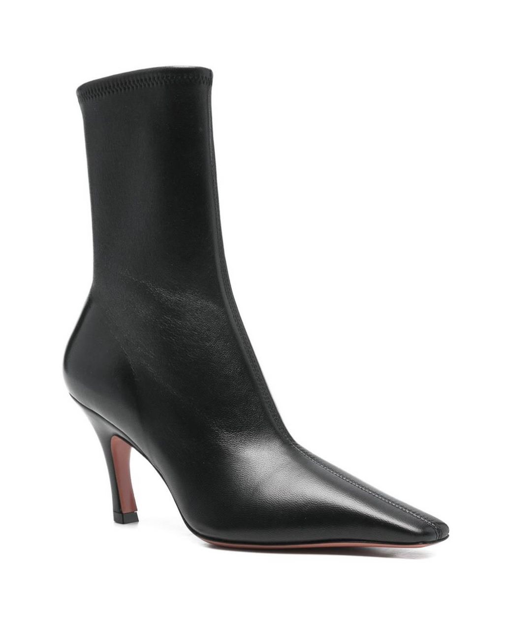 AMINA MUADDI Black Jamie Leather Boots