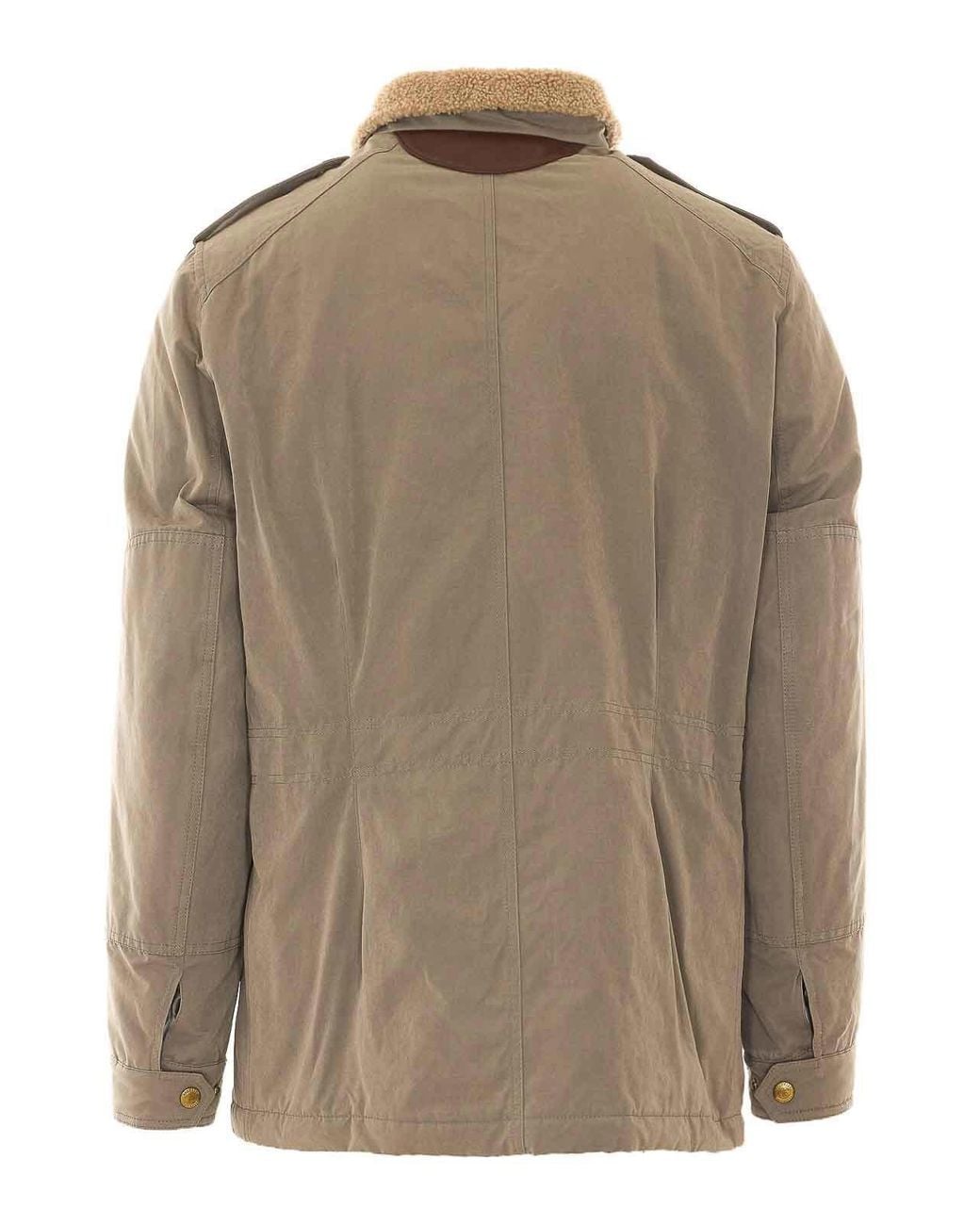 Brunello Cucinelli Natural Sahariana for men