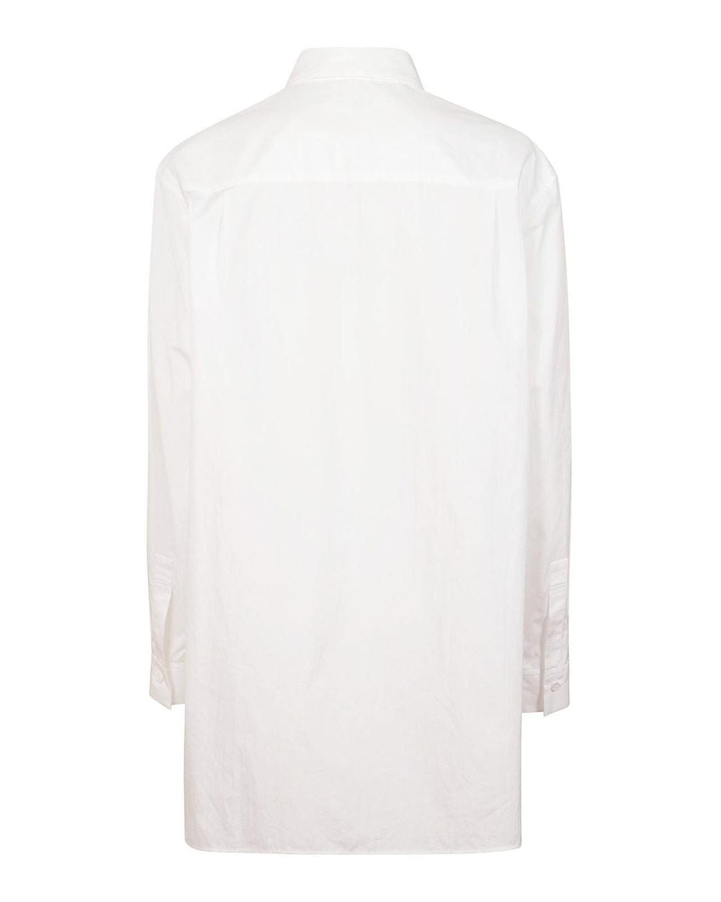 Yohji Yamamoto White Cotton Shirt