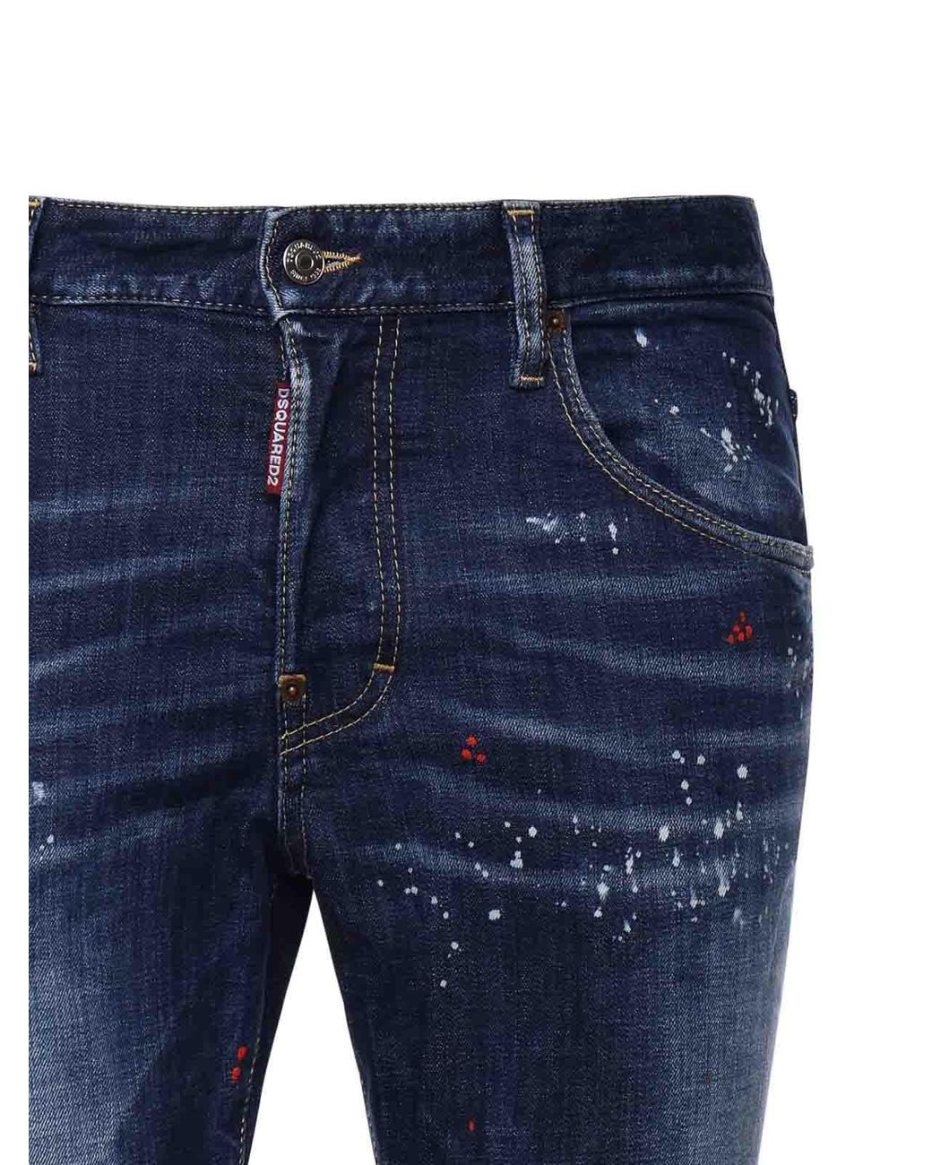 Vaqueros Rectos DSquared² de hombre de color Blue