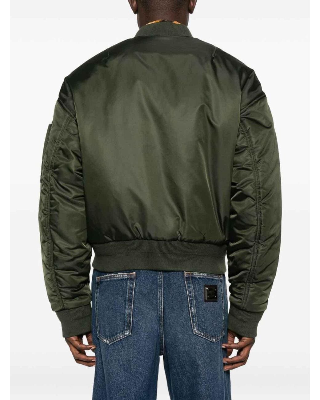 DSquared² Green Deep Bomber Jacket for men