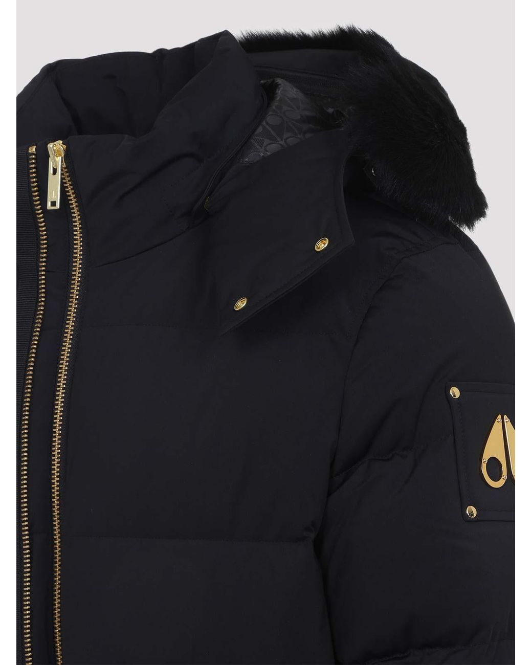 Moose Knuckles Black Stagg Bomber for men
