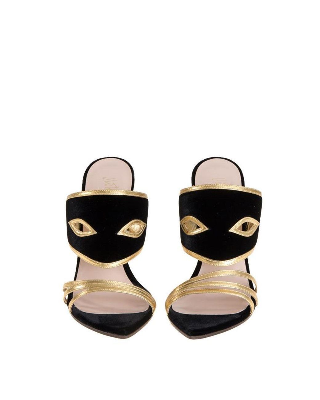 Vivienne Westwood Black Masque Sandals