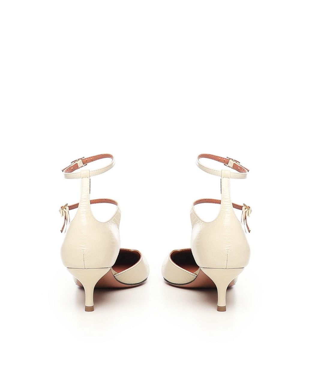 Giuliano Galiano Metallic Joana Slingback Pumps
