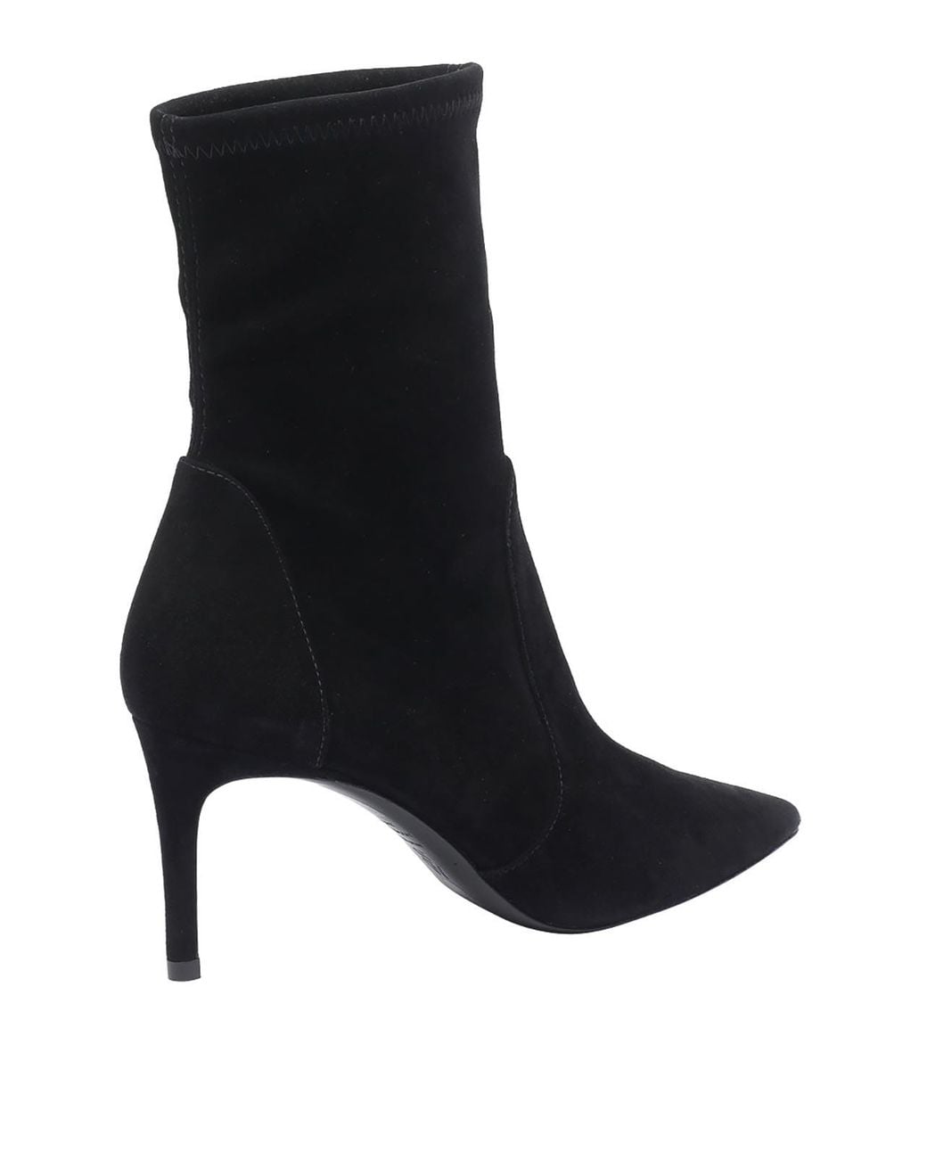 Stuart Weitzman Black Stuart Power Pump Booties
