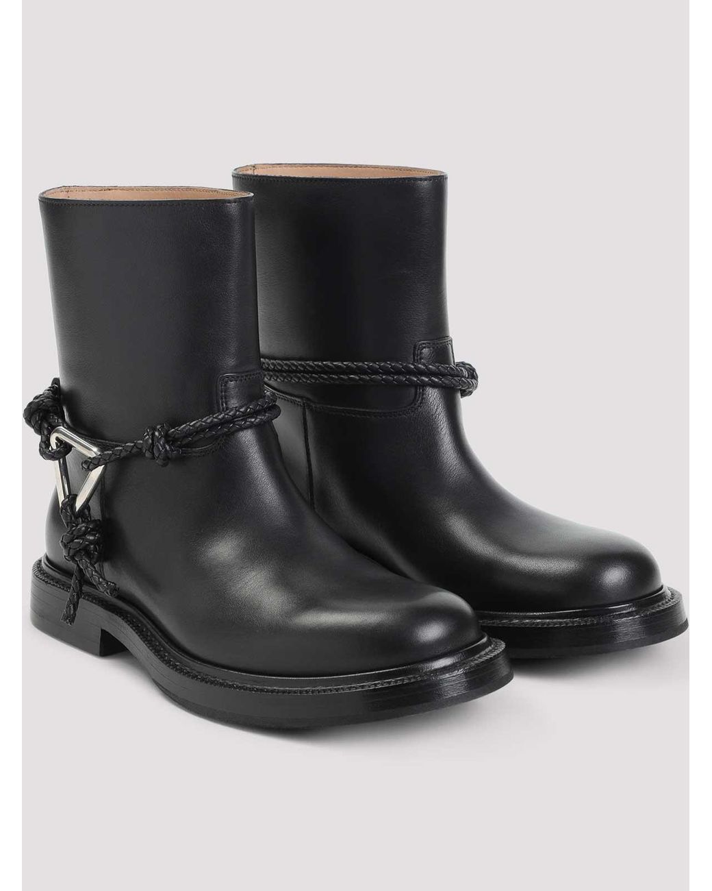 Bottega Veneta Black James Ankle Boot