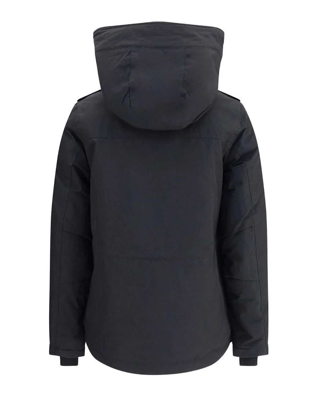Woolrich Black Hooded Puffer Jacket