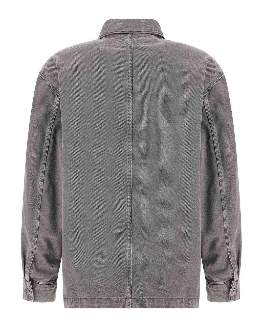 Lemaire Gray Workwear Overshirt for men