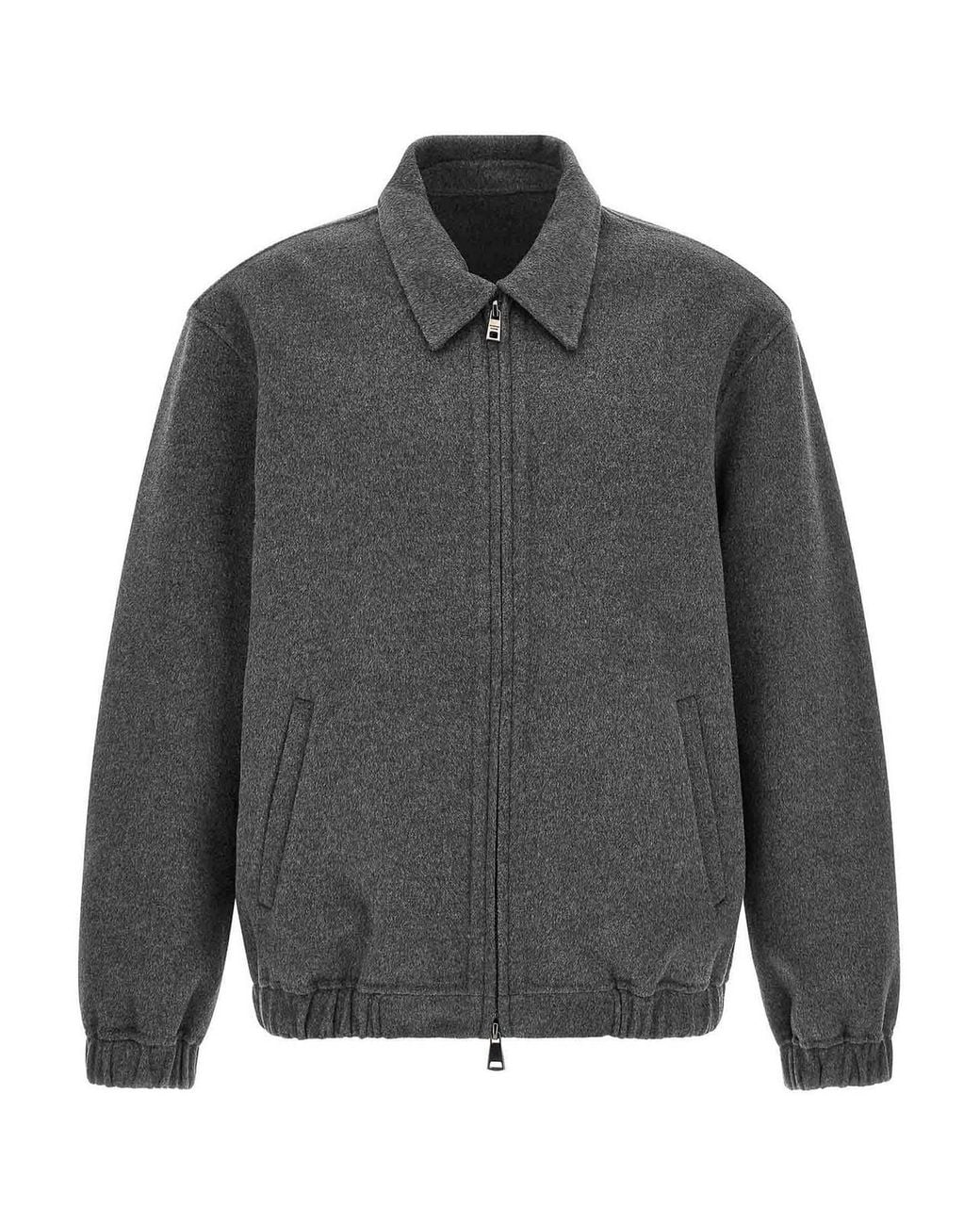 Giorgio Brato Gray Wool And Cashmere Jacket for men