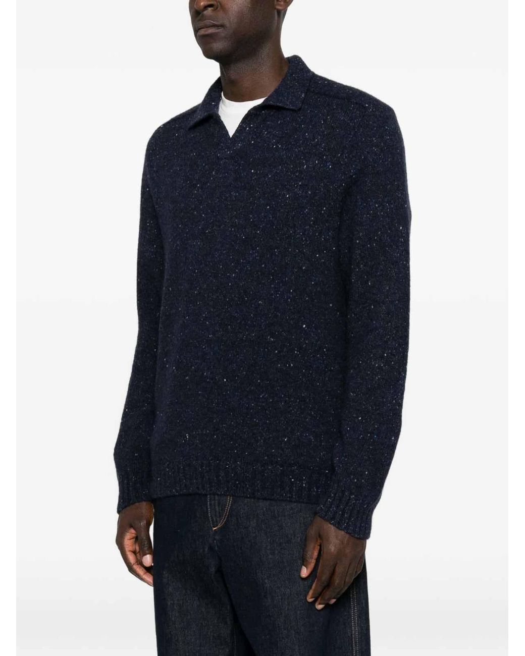 Scaglione Blue Sweater for men