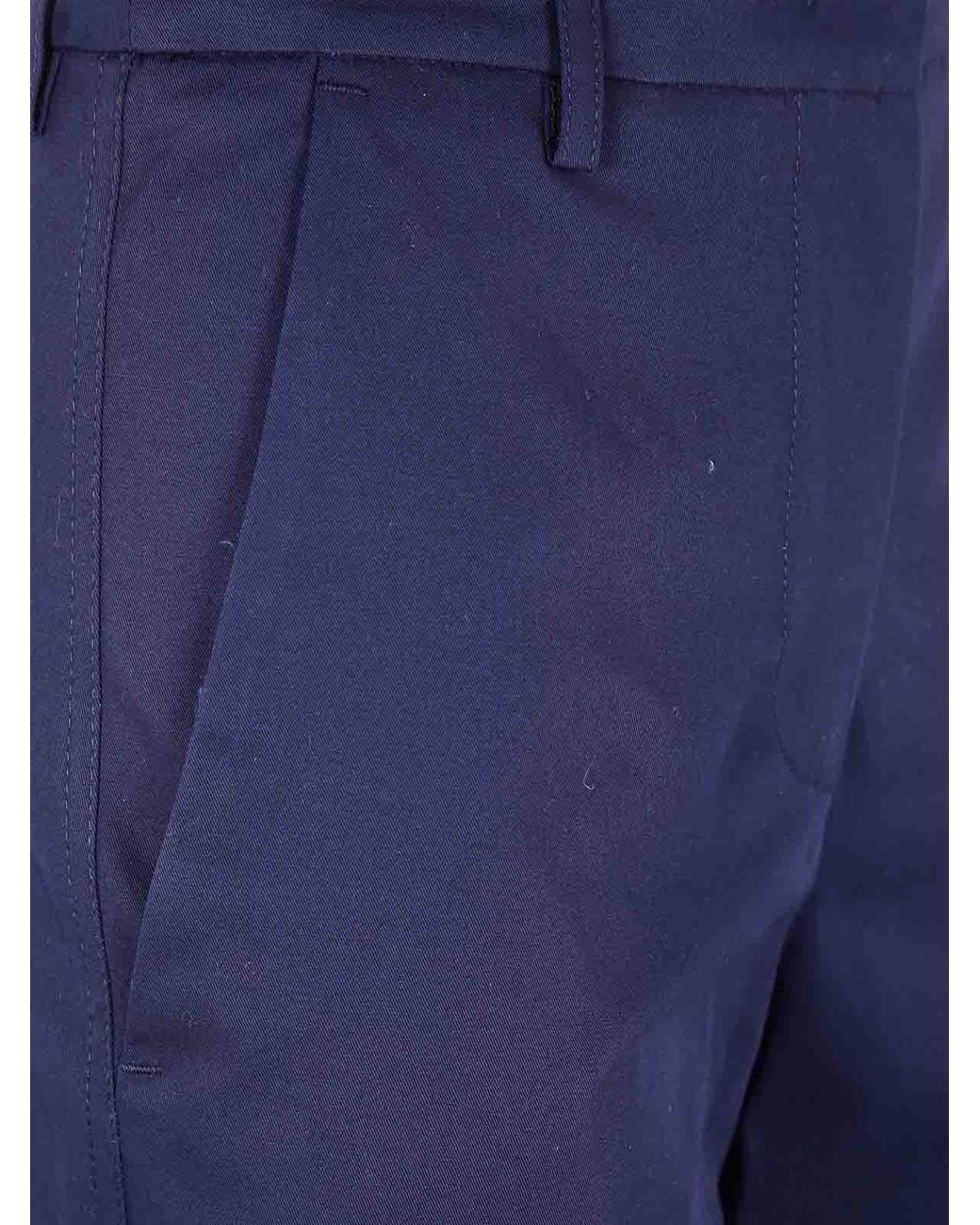 DR. HOPE Blue Wide Leg Shorts