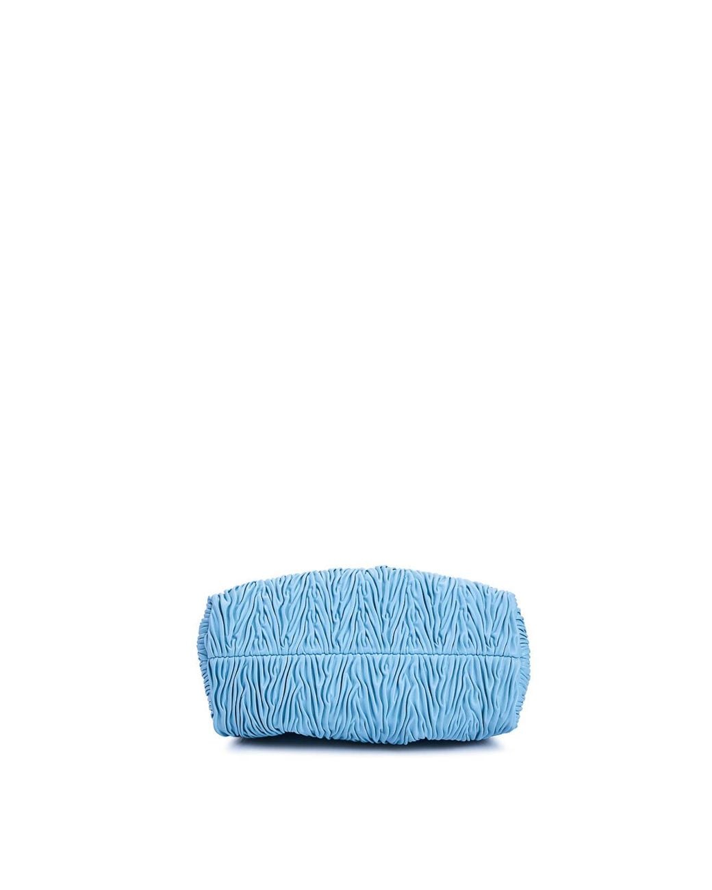 THEMOIRÈ Blue Bios Medium Arricciato