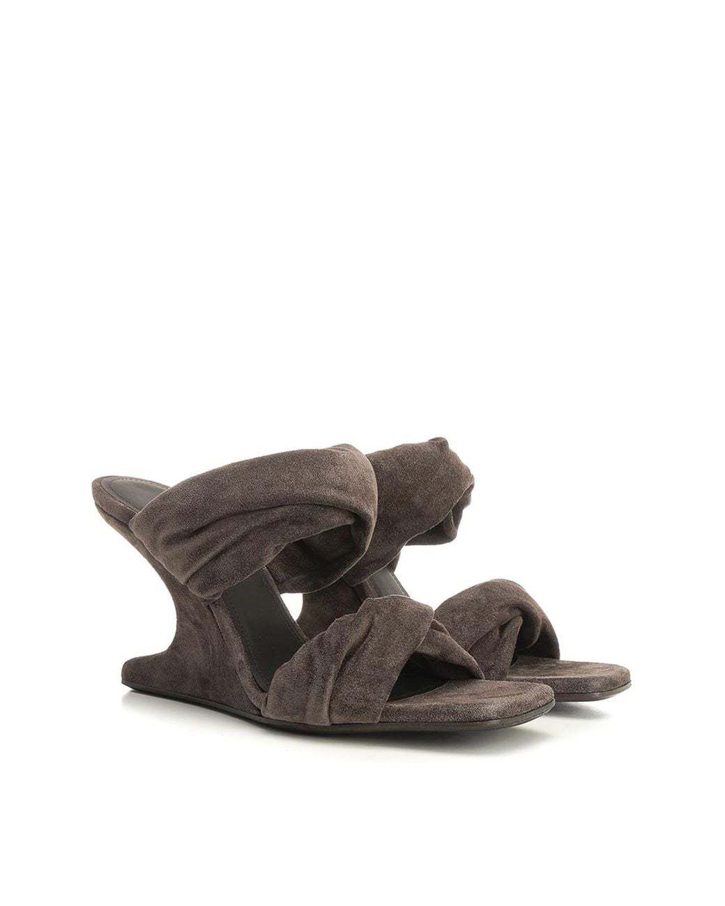 Rick Owens Brown Cantilever 6 Twisted