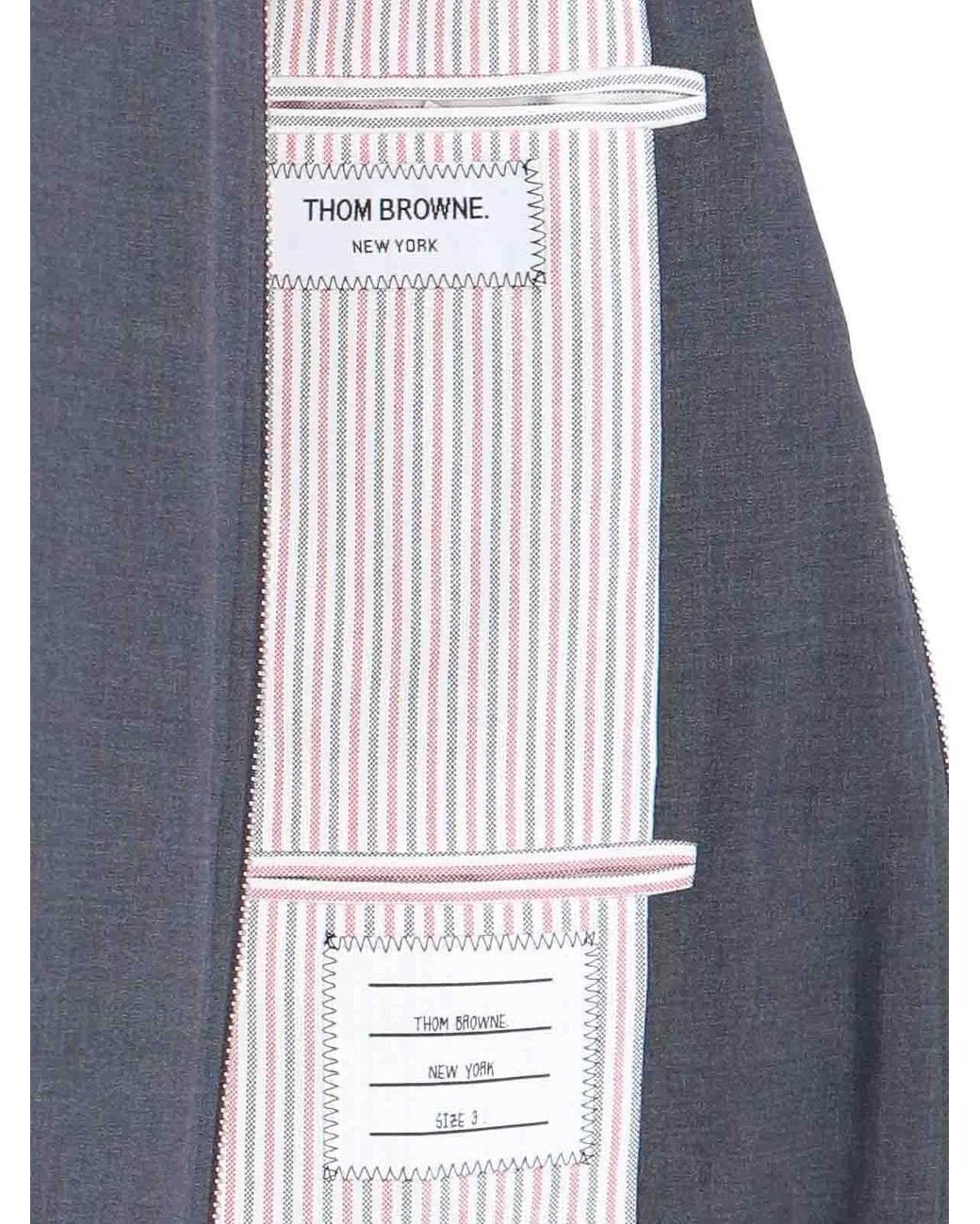 Thom Browne Blue Bomber for men