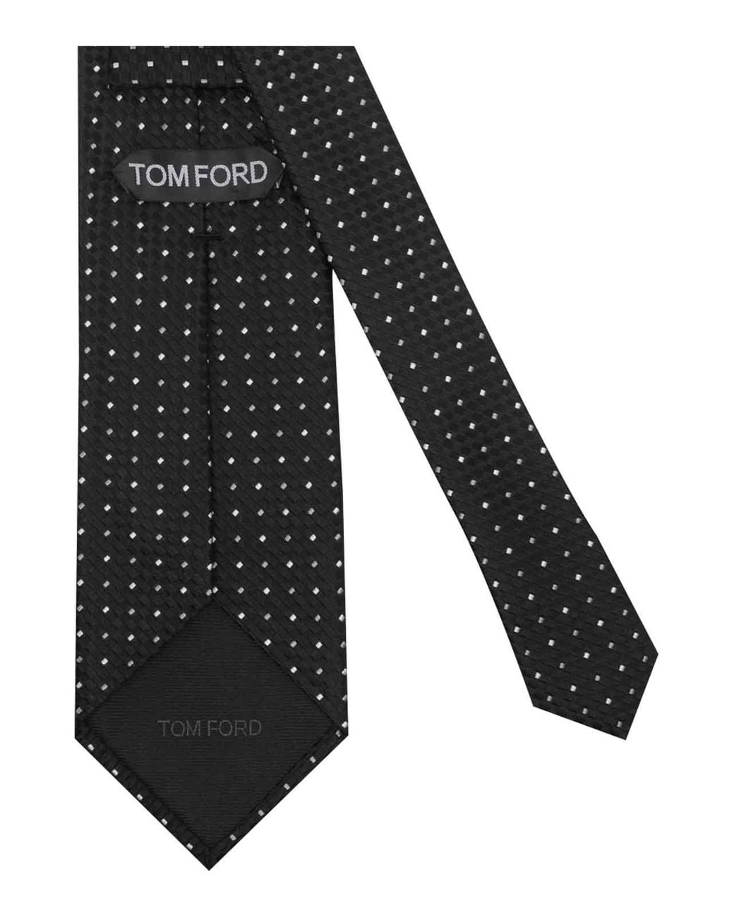 Corbata Tom Ford de hombre de color Black