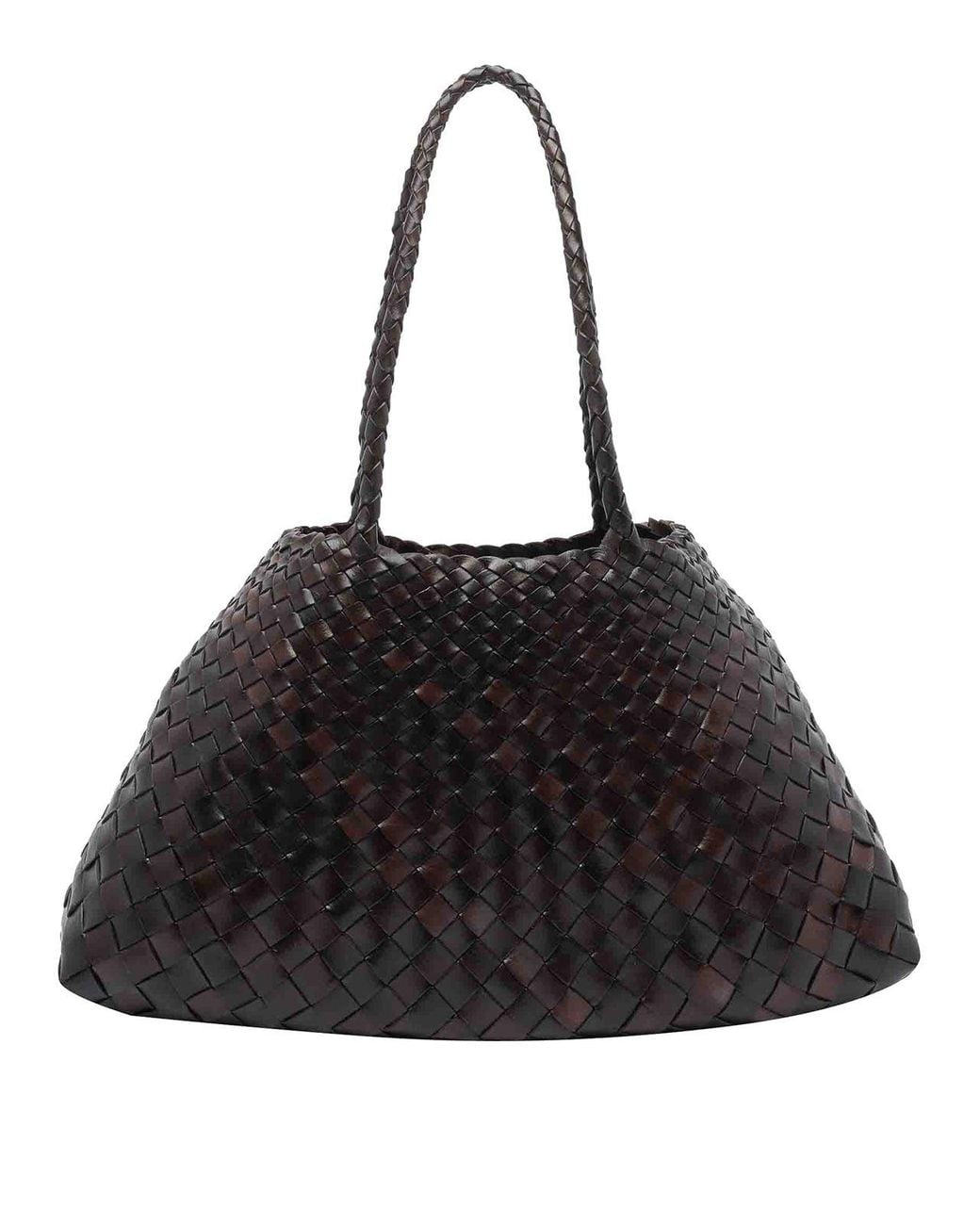 Dragon Diffusion Black Large Santa Croce Shoulder Bag