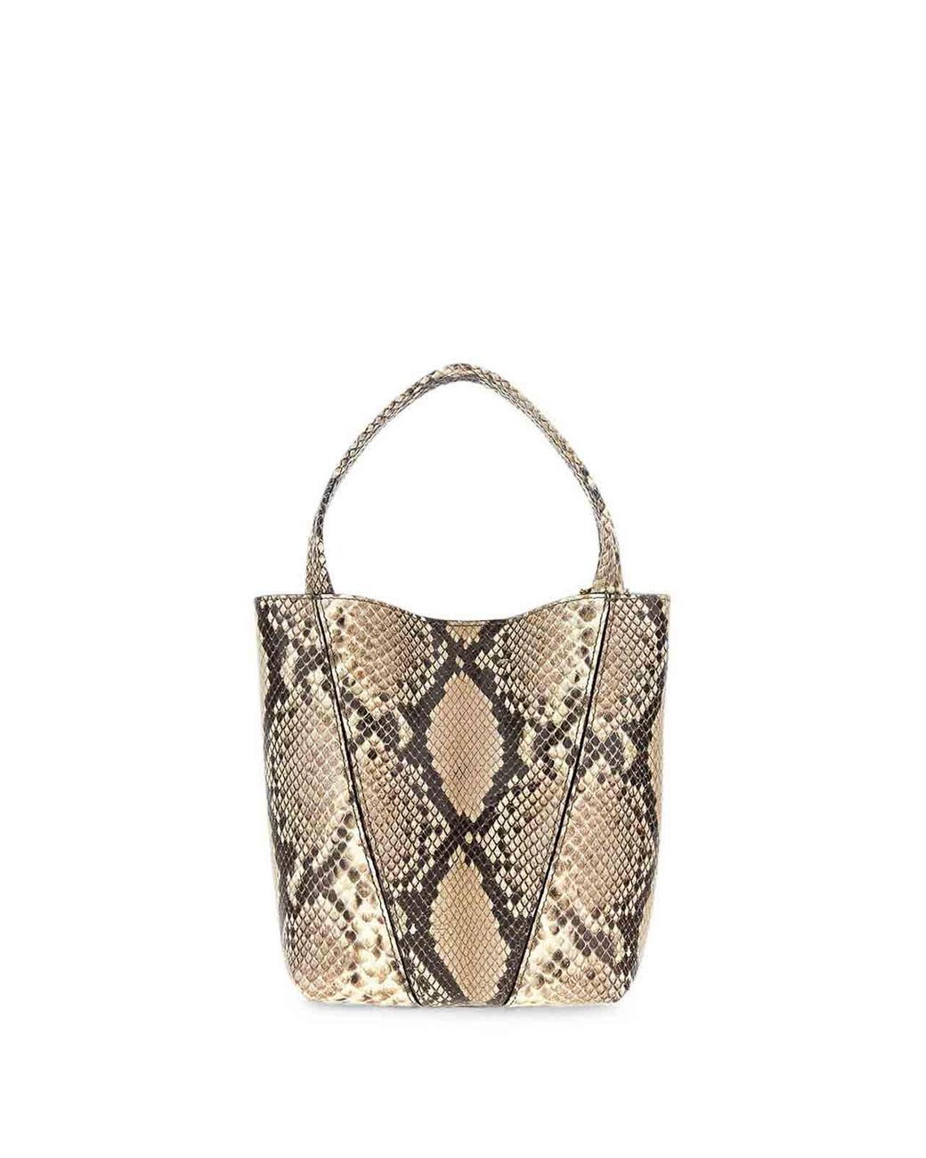 Borsa Tote Spin Piccola di Chloé in White