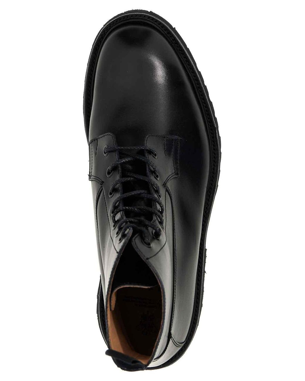 Tricker's Black Burford Ankle Boots for men