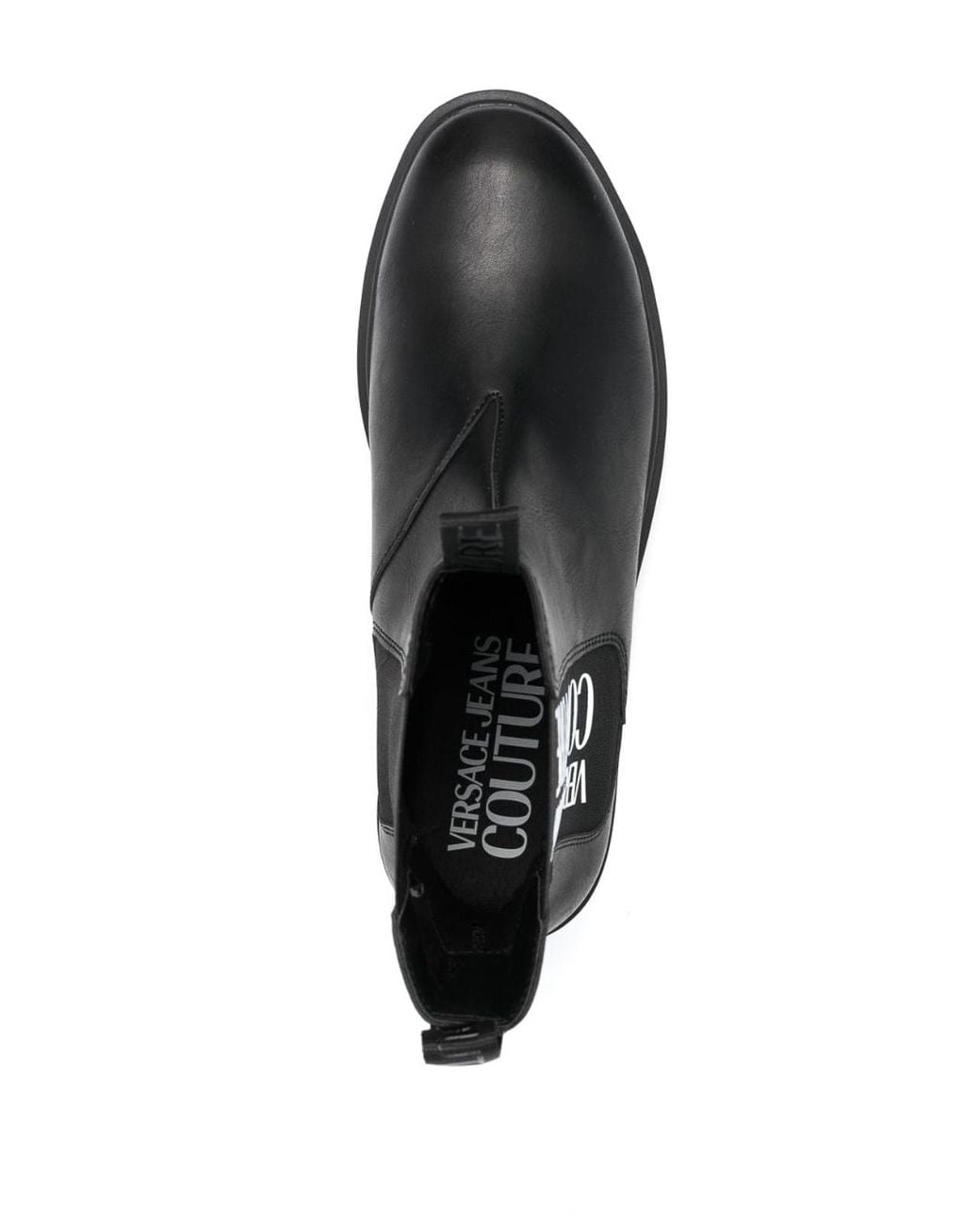 Versace Jeans Couture Black 'chelsea' Boots for men