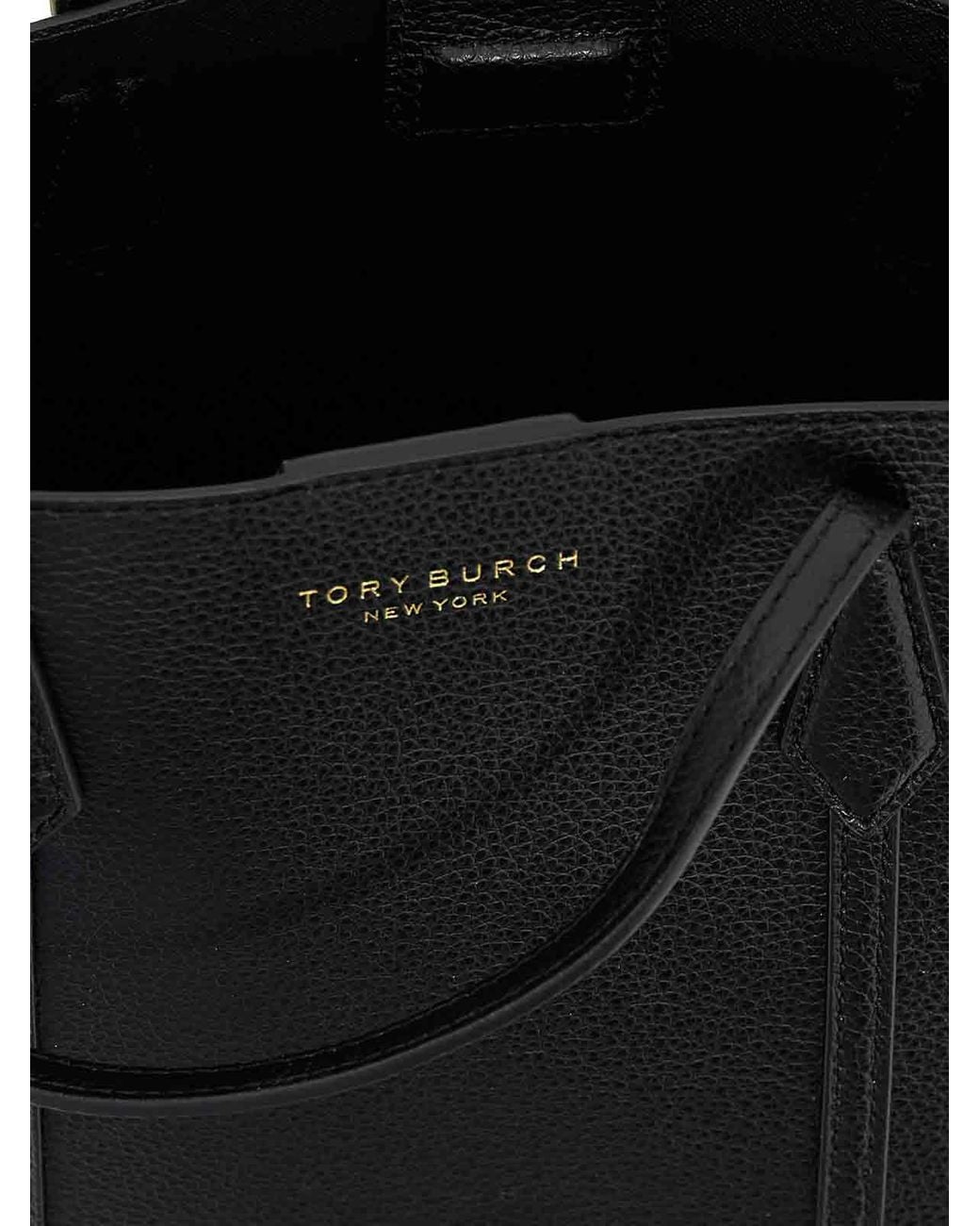 Tory Burch Black Small Shopping Bag