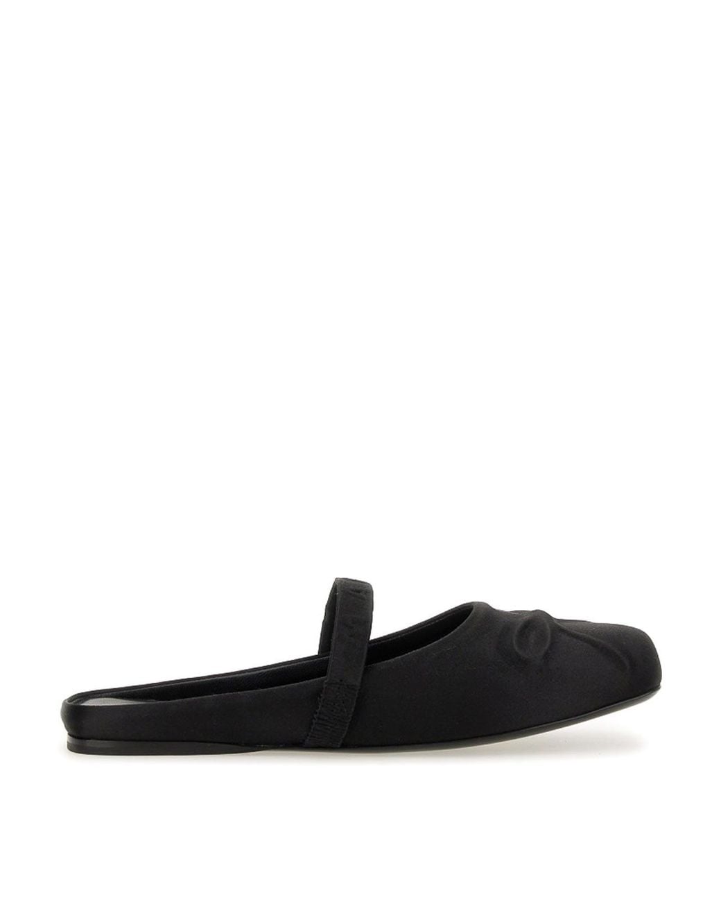 Marni Black Ballerina Sabot Little Bow