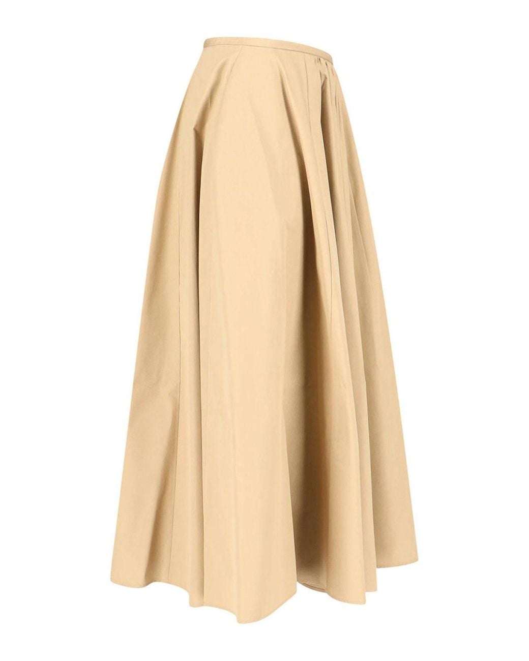 Aspesi Natural Midi Skirt