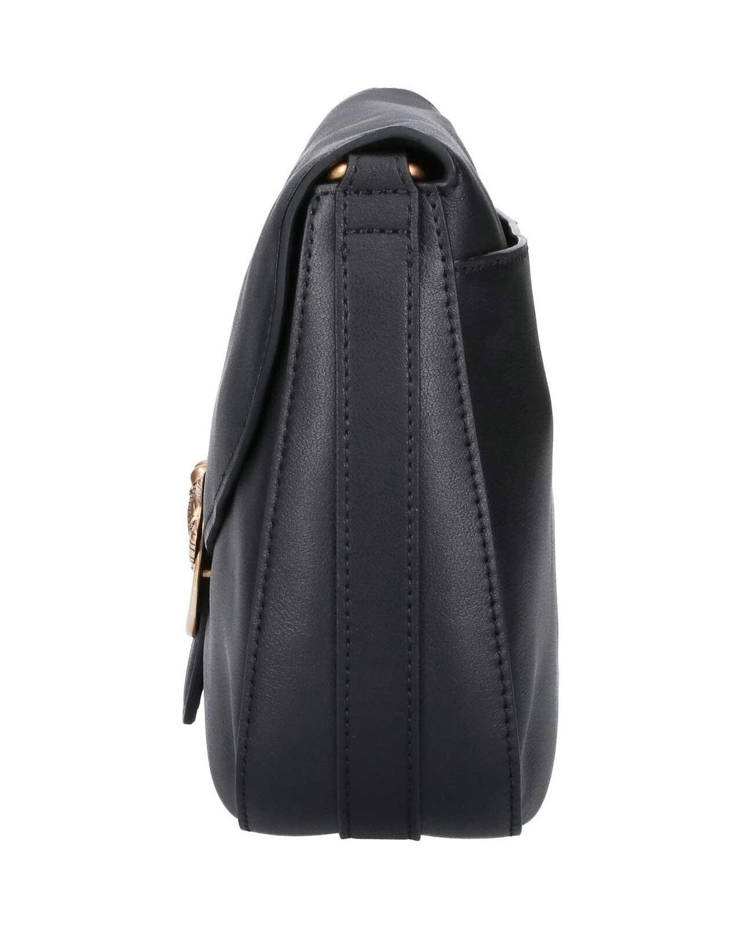 Pinko Gray Leather Shoulder Bag