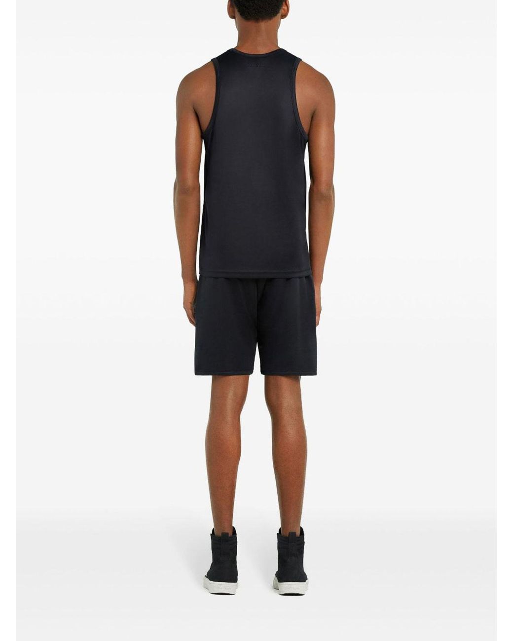 Courreges Blue Crew Neck T-Shirt for men