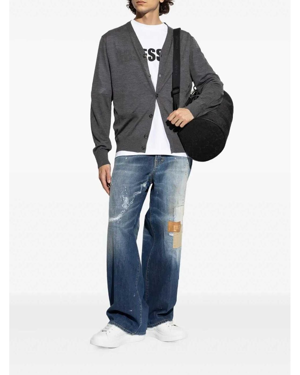 DSquared² Blue Loose Jeans for men