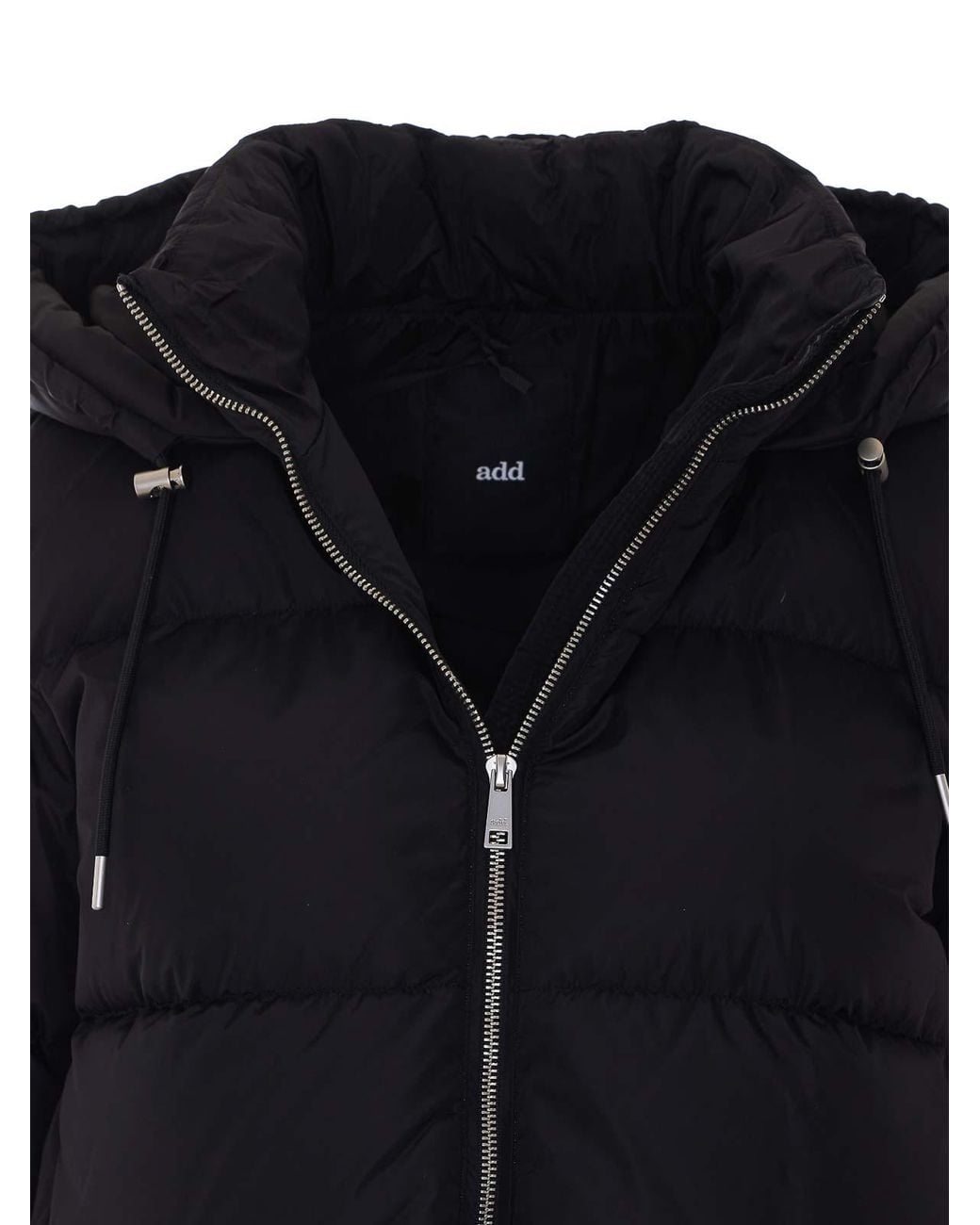 Add Black Nylongloss Down Jacket