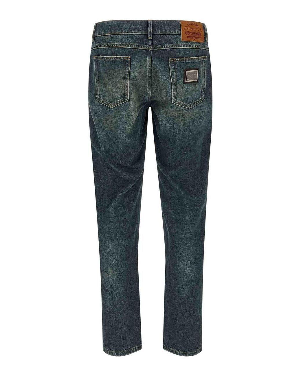 Vaqueros Rectos Dolce & Gabbana de hombre de color Blue