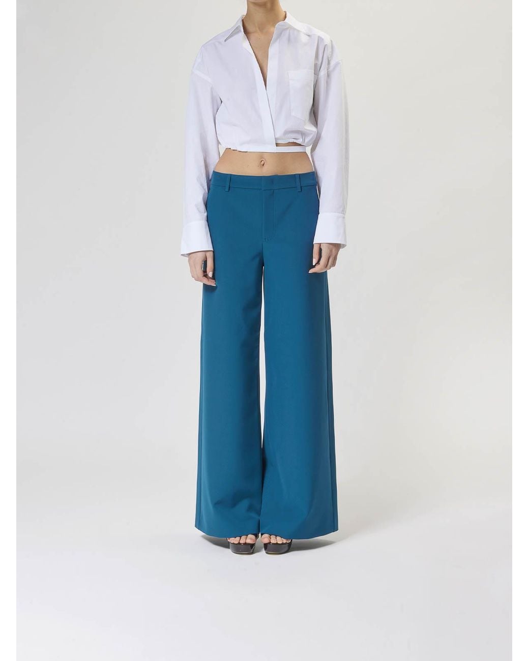 Moschino Blue Wide Pants