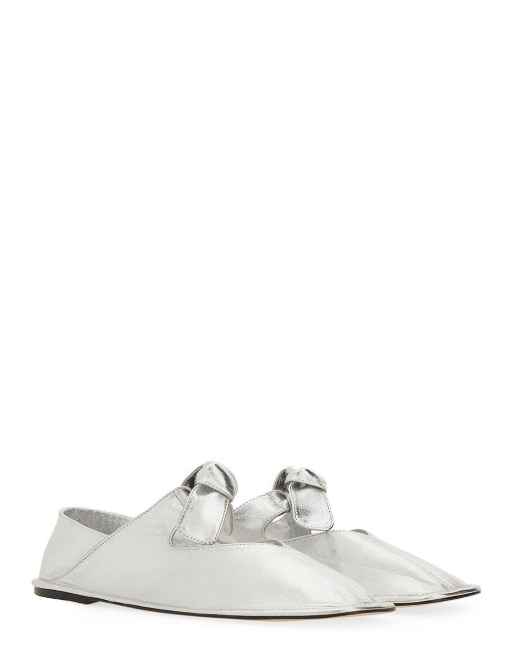 Hereu White Llasada Flat Shoes