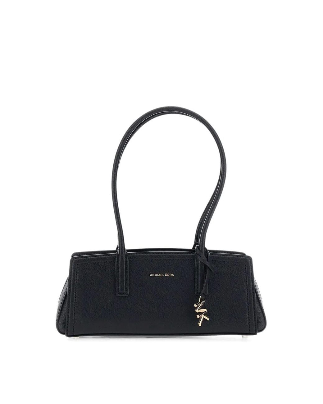 Michael Kors Black Sm Bw Shoulder Tote Bag
