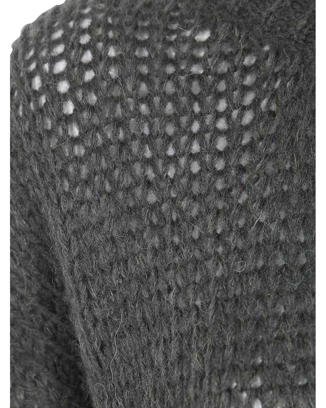 Pull Col Rond Nuur en coloris Gray