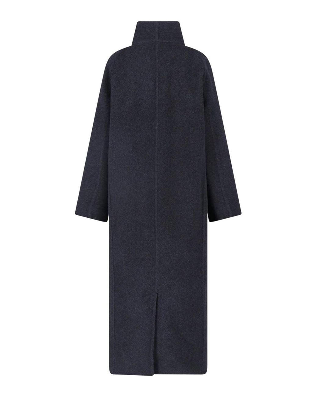 Khaite Blue Wool Coat