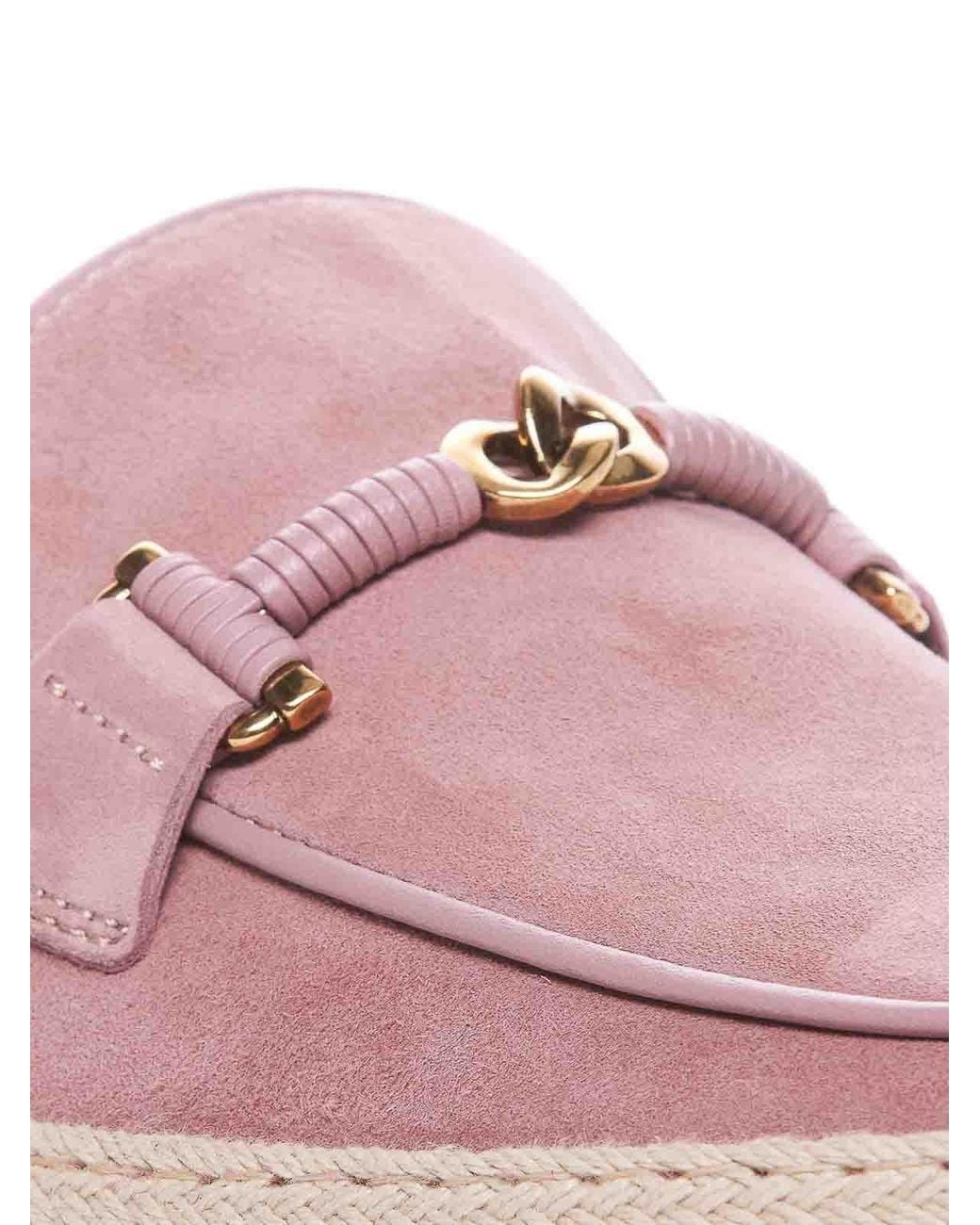 Tod's Pink Loafers