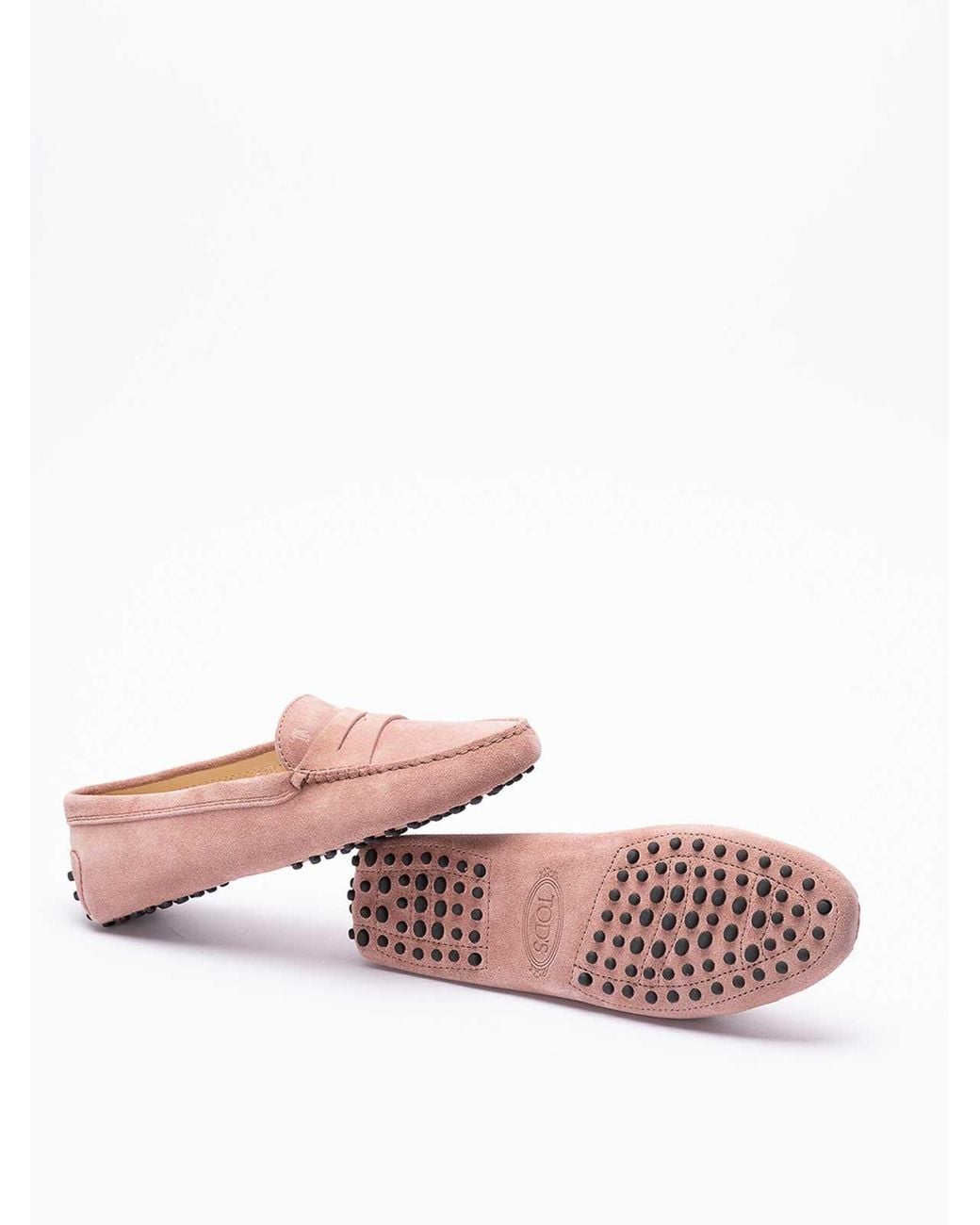 Tod's Pink Loafers
