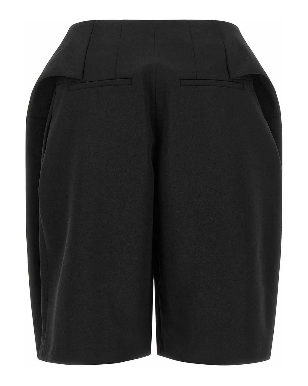 Jacquemus Black Bermuda Shorts