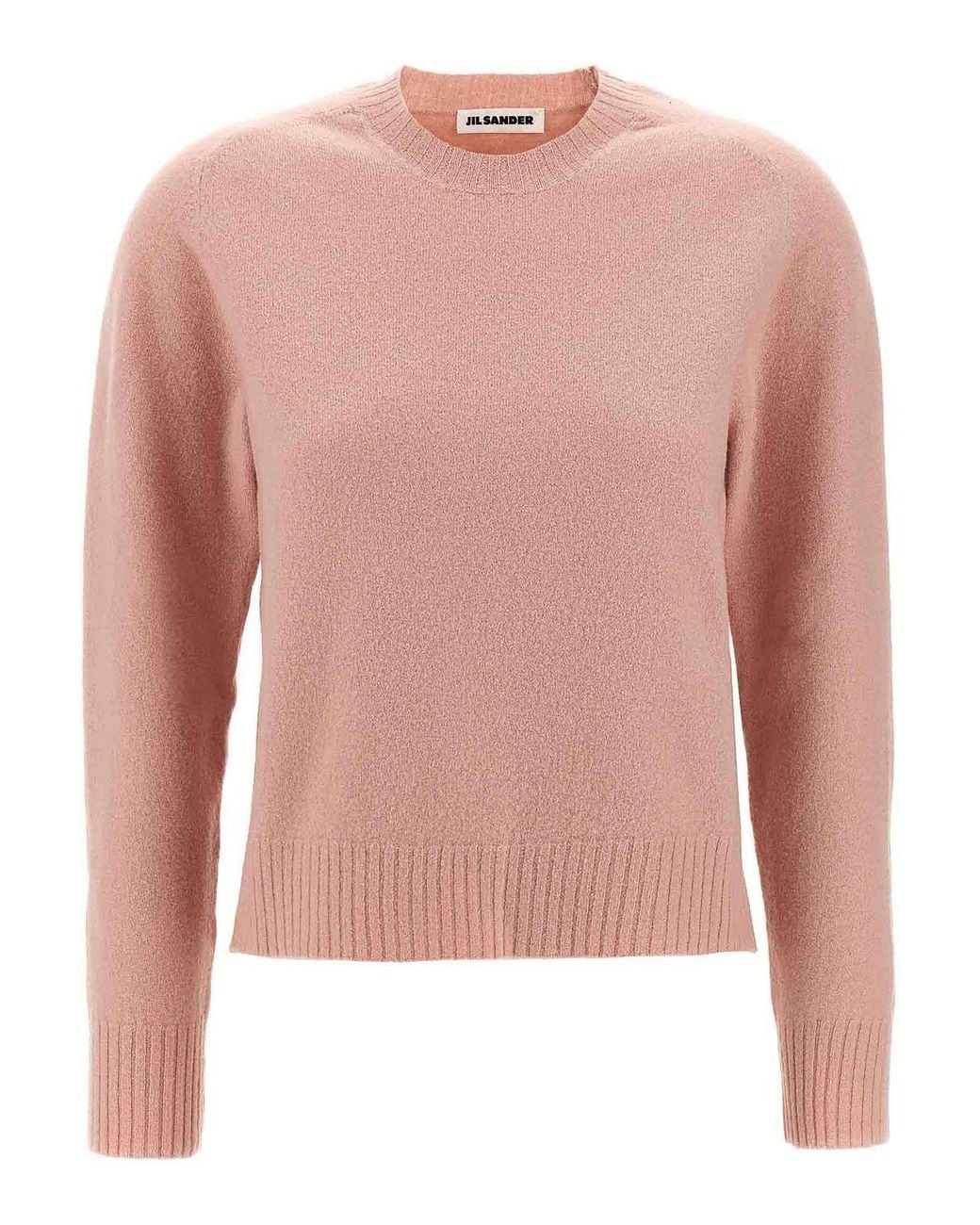 Jil Sander Pink Wool Sweater