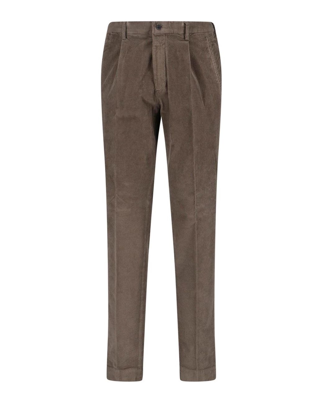 Incotex Gray Chino Trousers for men