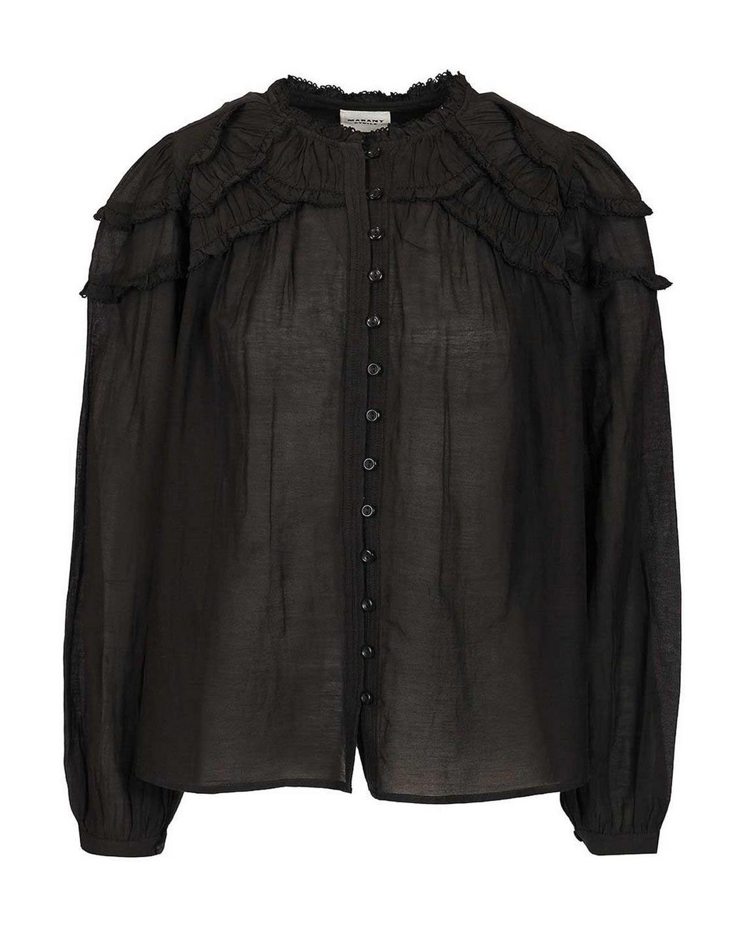 Isabel Marant Black Christa Blouse