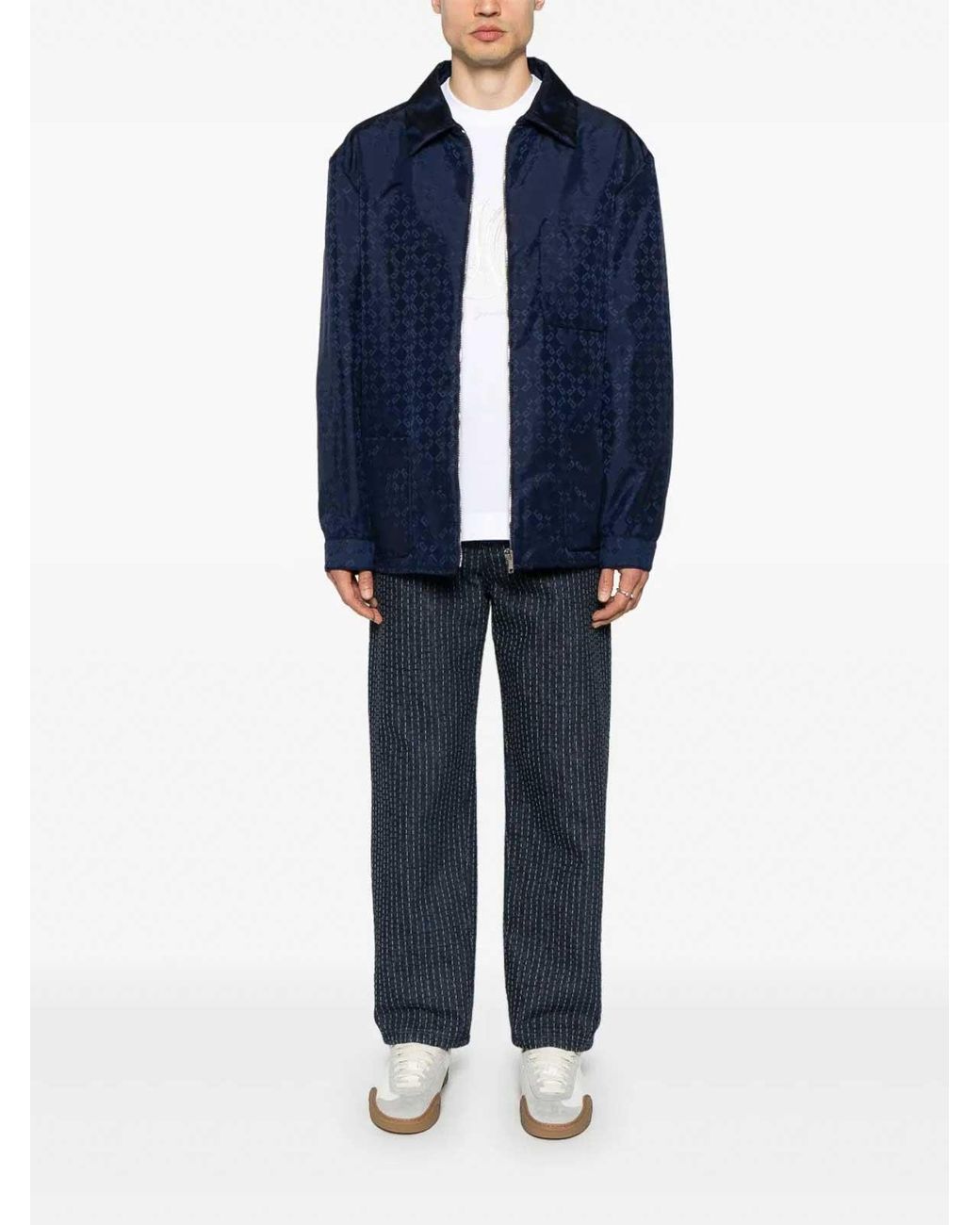 Givenchy Blue Overshirt for men